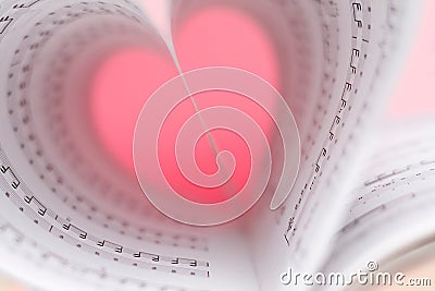 Love Music Stock Photo