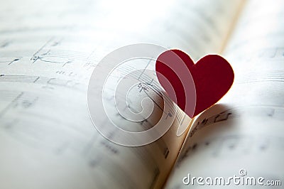 Love for music Stock Photo