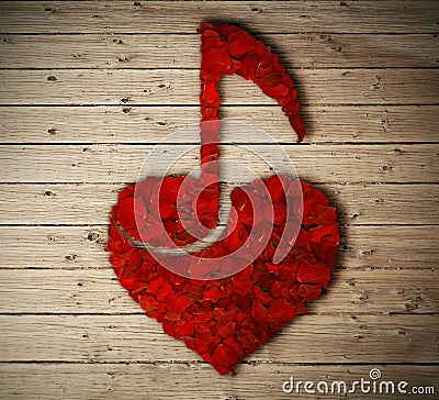 Love music Stock Photo