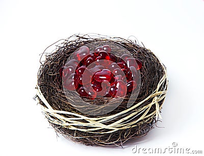 Love nest Stock Photo