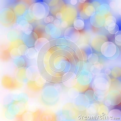 Colorful blur bokeh background. Stock Photo