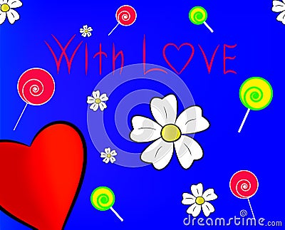 With love Stock Photo