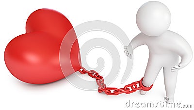 Love prisoner Stock Photo