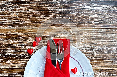 Love romantic dinner concept. Stock Photo