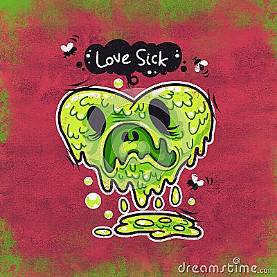 Love Sick Stock Photo