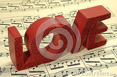 Love Song Stock Photo