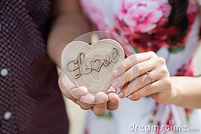 Love is a source of personal growth and transformation Stock Photo