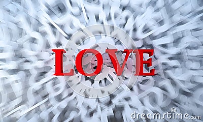 The love and valentine texture background Stock Photo