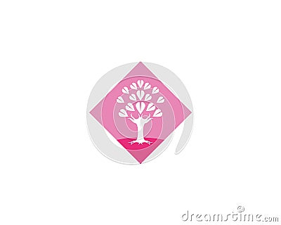 Love tree icon vectorillustration. Vector Illustration