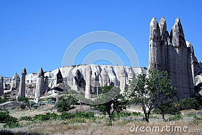 Love valley , turkey Stock Photo