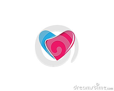 Love vector icon Vector Illustration