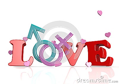 Love in you heart Stock Photo