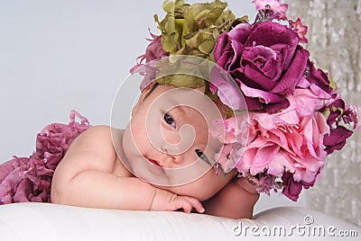 Lovely baby Stock Photo