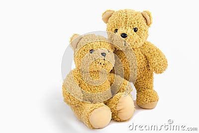 Lovely Bear dolls Stock Photo