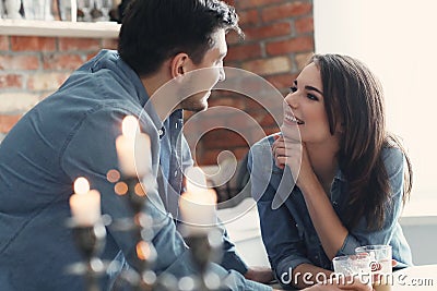 Lovely couple Stock Photo