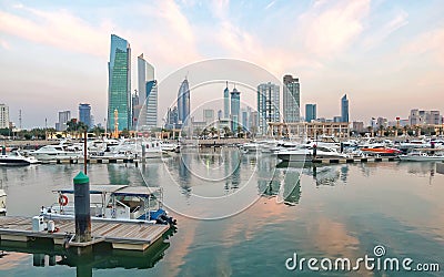 Kuwait City Editorial Stock Photo