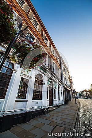 Guildford High Street Surrey England Stock Photo