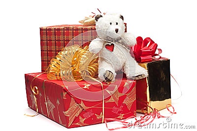 Lovely gifts Stock Photo