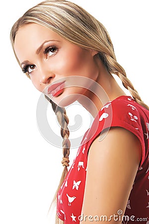 Lovely girl Stock Photo