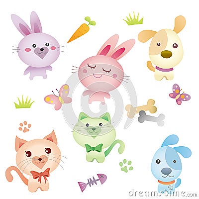 Lovely pet graphic Vector Illustration