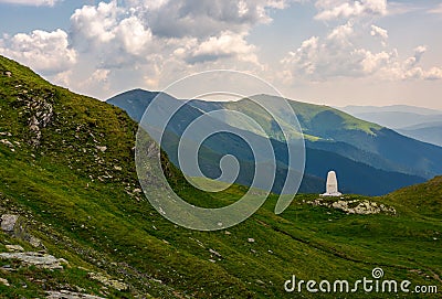 Lovely scenery in fagaras mountains Stock Photo