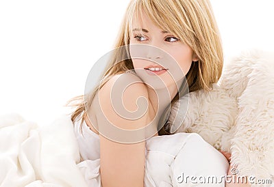 Lovely teenage girl Stock Photo