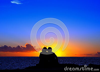 Lovers Stock Photo