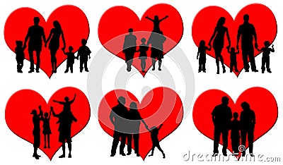 Loving family Stock Photo