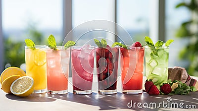 keto drinks shakes Stock Photo