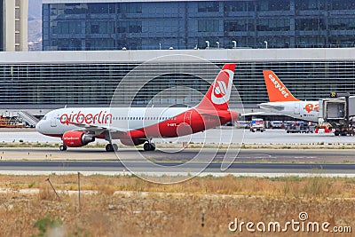 Low cost airlines Editorial Stock Photo