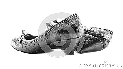 Low heels shoes Stock Photo
