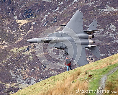 Low level jet Stock Photo