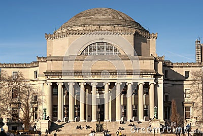 Low Memorial Library of Columbia University Editorial Stock Photo