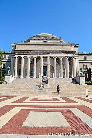 Low Memorial Library Columbia University Editorial Stock Photo