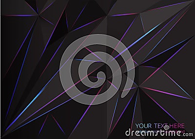 Low poly abstract background Vector Illustration