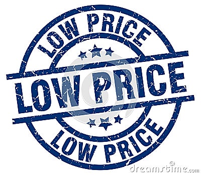 low price stamp Vector Illustration