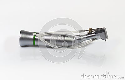 Low speed handpiece for dental implantology Stock Photo