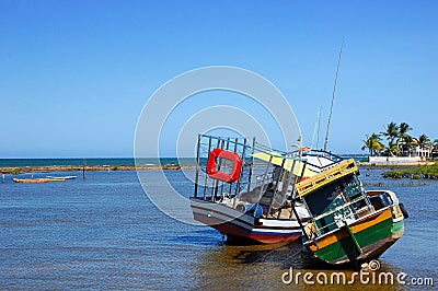 Low Tide Stock Photo