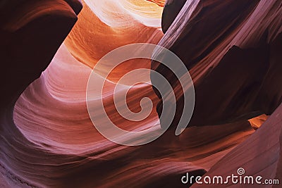 Lower Antelope Canyon Stock Photo