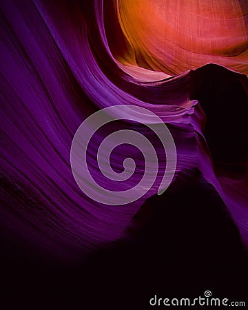 Lower Antelope Canyon Stock Photo