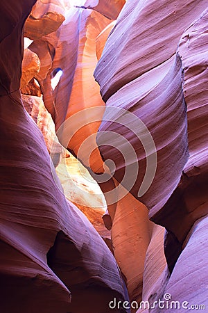 Lower Antelope Canyon Stock Photo