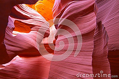 Lower Antelope Canyon Stock Photo