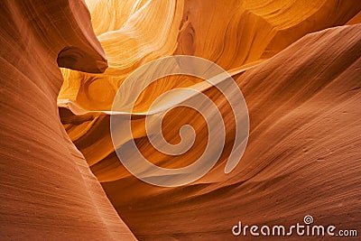 Lower Antelope Canyon Stock Photo