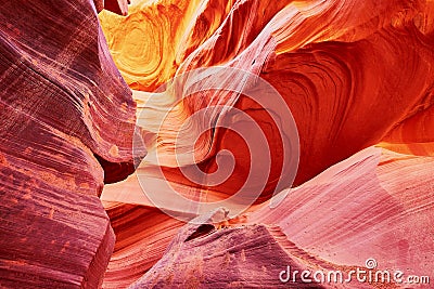 Lower Antelope Canyon, Arizona, USA Stock Photo