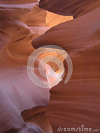 Lower Antelope Canyon Stock Photo