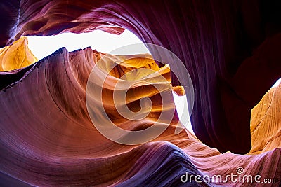 Lower Antelope Canyon Stock Photo