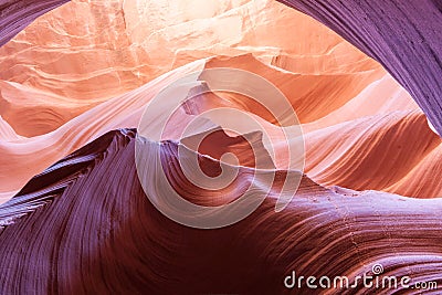 Lower Antelope Canyon Page Arizona USA Stock Photo