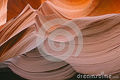 Lower Antelope Slot Canyon Stock Photo
