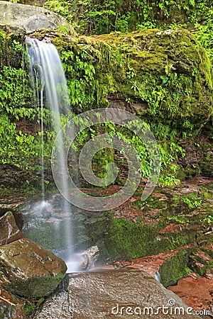 Lower Buttermilk Falls Stock Photo