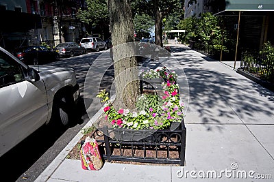 Lower Montague Street, Brooklyn Heights NYC -4 Editorial Stock Photo